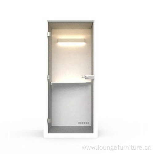 Nordic Design Single Office Phone Booth Indoor Soundproof